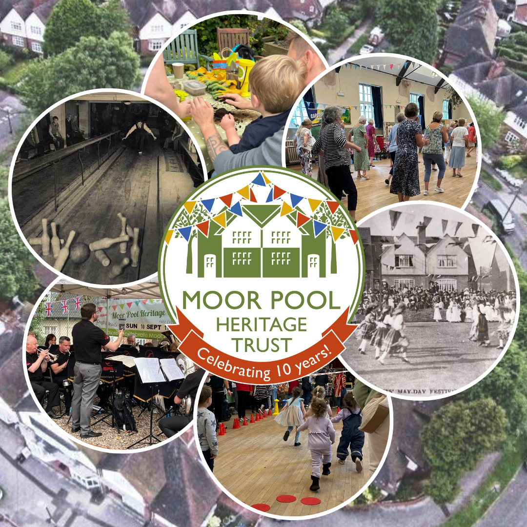 Moor Pool Heritage Festival 2025 logo