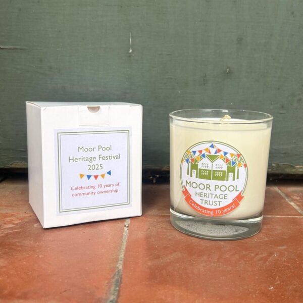 Wild mint and vetiver candle
