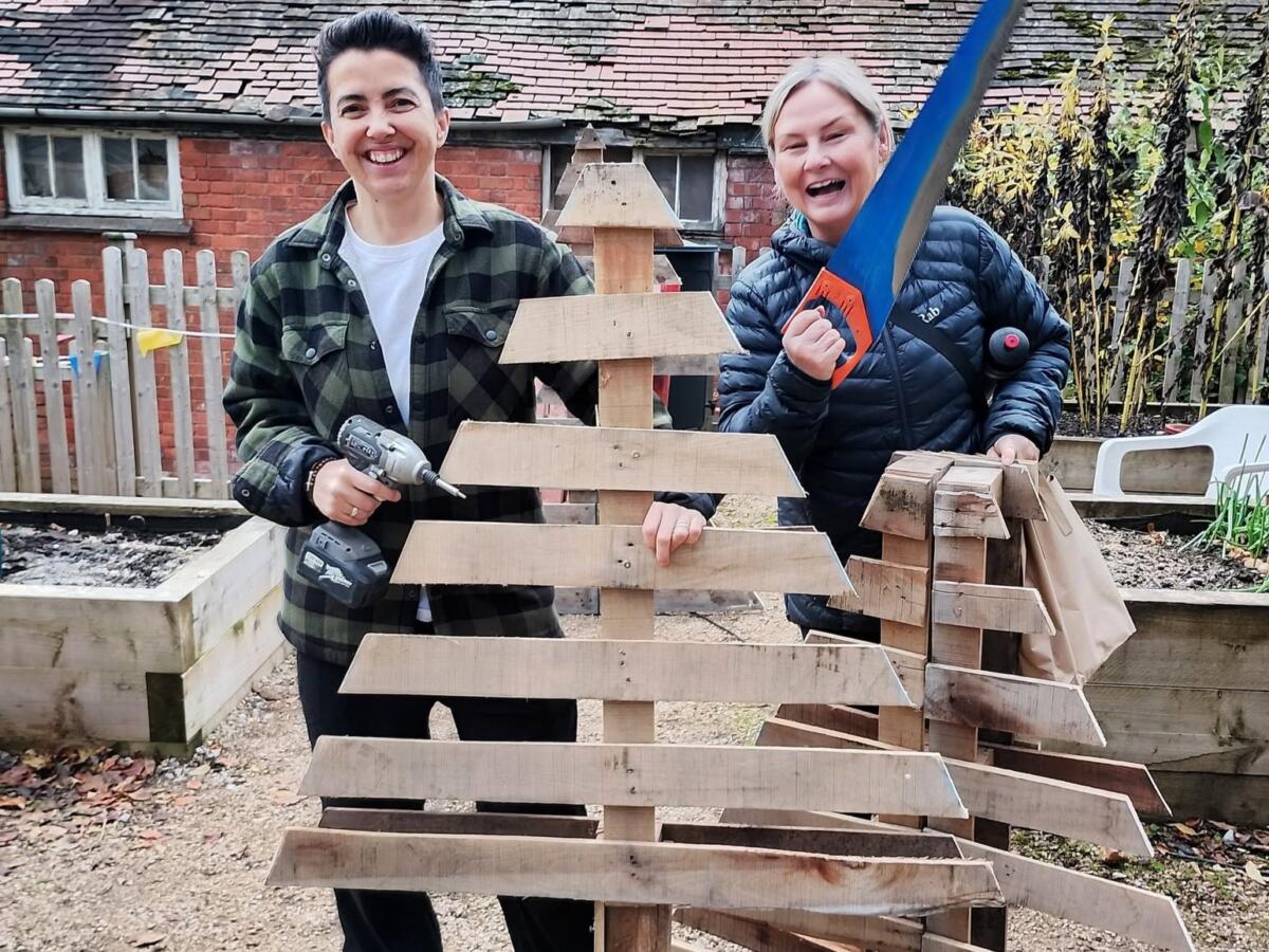 Pallet Christmas Tree Workshop - Friday 13th November