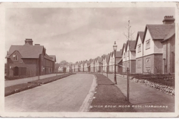 1920s postcard of High Brow