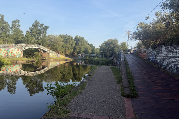 Rotton Park Junction – Icknield Port Loop on the left, Soho loop on the right